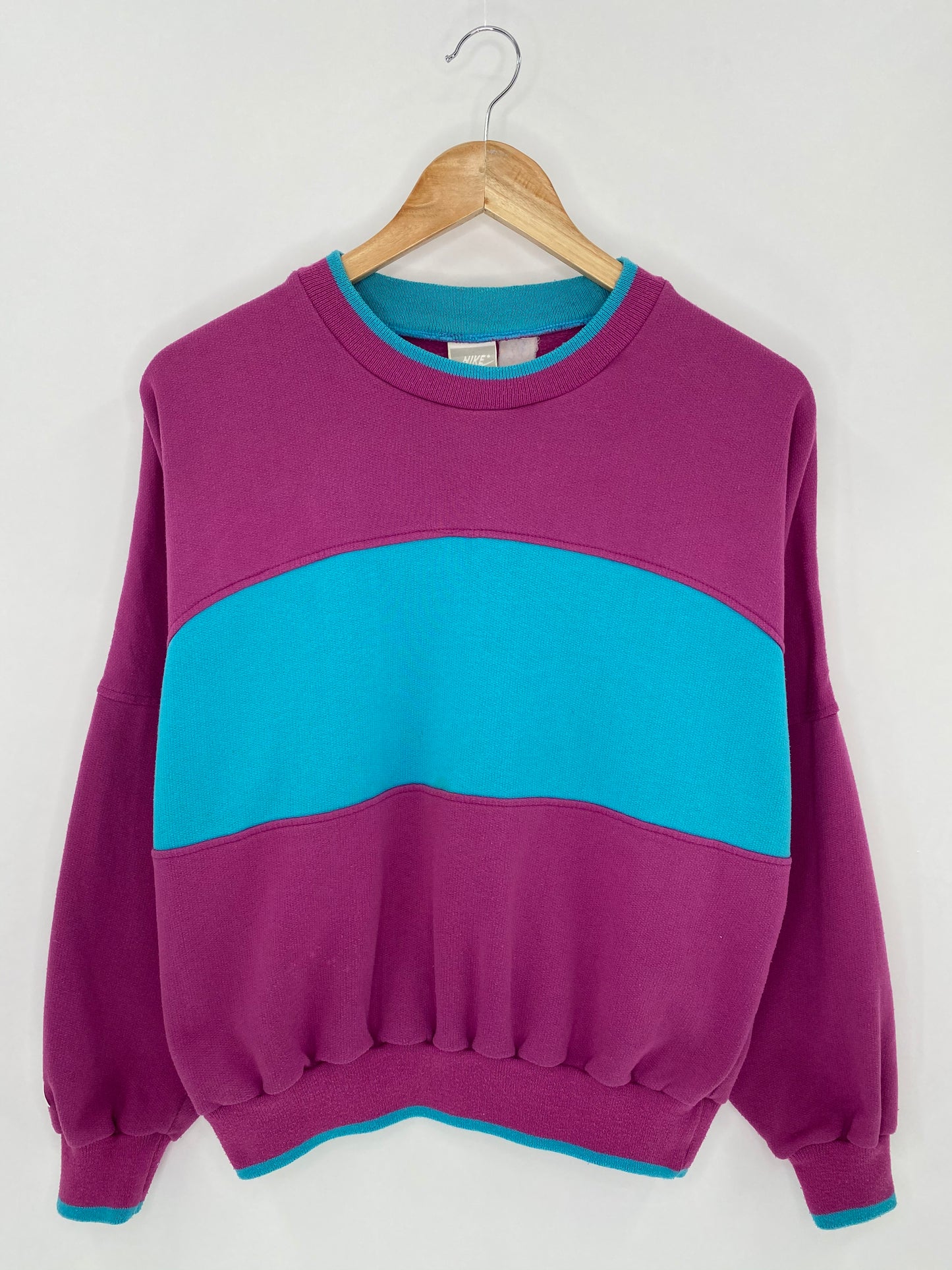 90’s NIKE Silver Tag Size Ladies Approx. L (Men’s S) Vintage Sweat-shirt / 5946