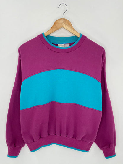 90’s NIKE Silver Tag Size Ladies Approx. L (Men’s S) Vintage Sweat-shirt / 5946