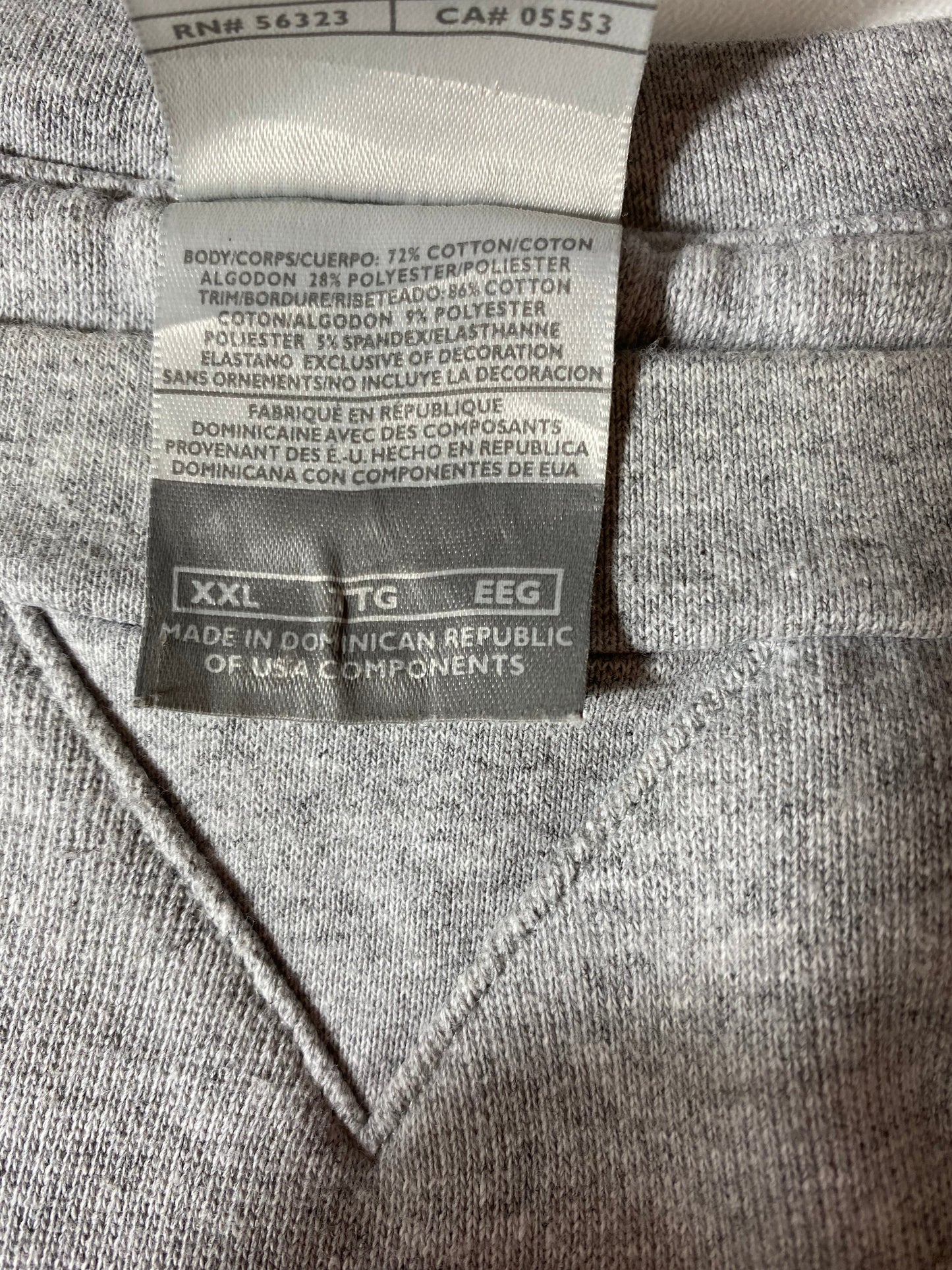 90's NIKE ILLINOIS WRESTLING Made in USA Size XXL Vintage College Sweat-Shirt / A6514