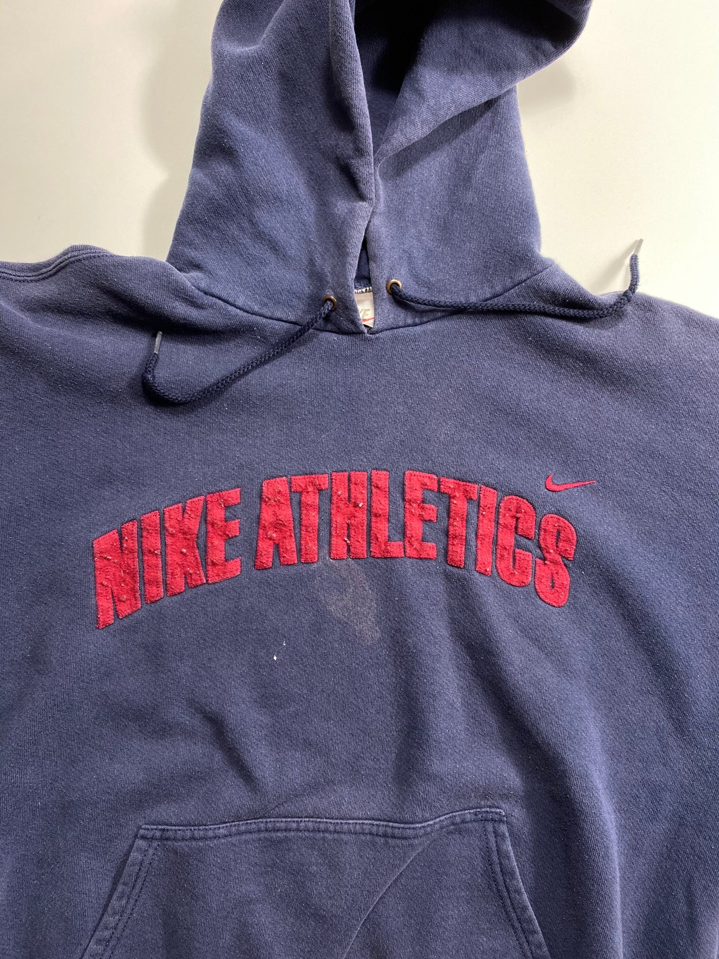 90’s NIKE ATHLETICS Made in USA Size XL Vintage Hoodie Sweat-shirt / K7587