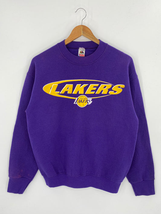 90’s LA LAKERS Made in USA Size M Vintage Sweat-shirt / 7927