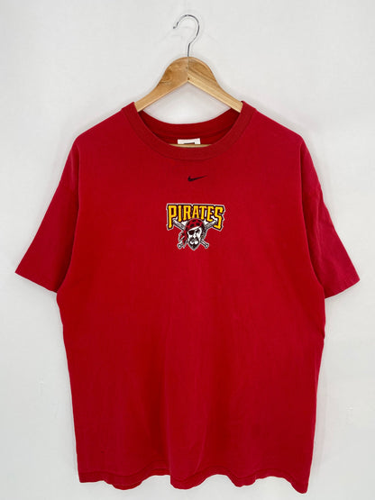 2005 NIKE PIRATES Size XL Vintage MLB T-shirt / A8978