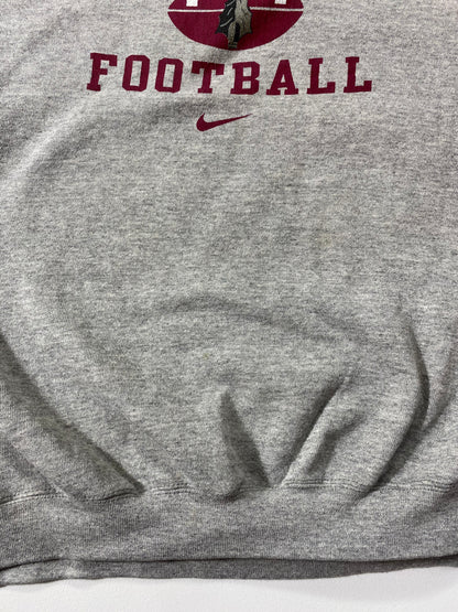 90’s NIKE FSU FOOTBALL Size Approx. XL Vintage Sweat-shirt / 6567