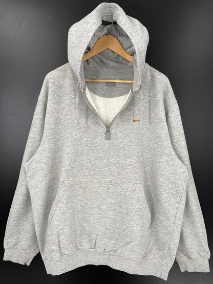 00' NIKE MINI SWOOSH Size L Vintage Hoodie Sweat-shirt / K2871