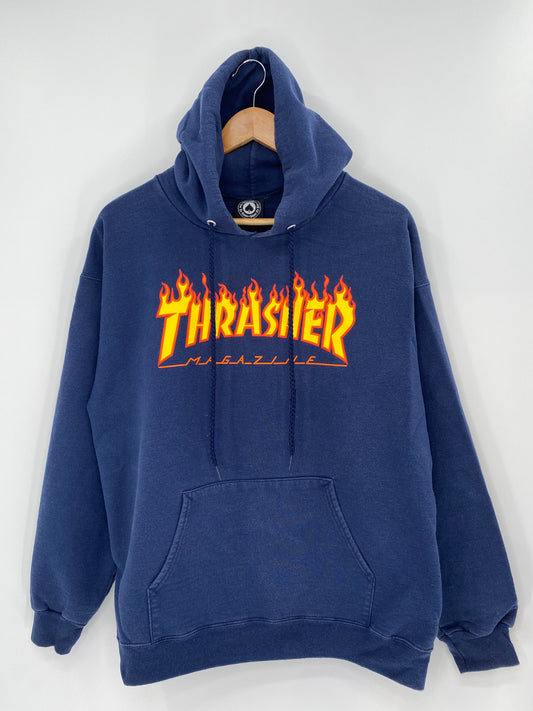 Vintage THRASHER MAGAZINE Size M Hoodie Sweat-Shirts / 9610