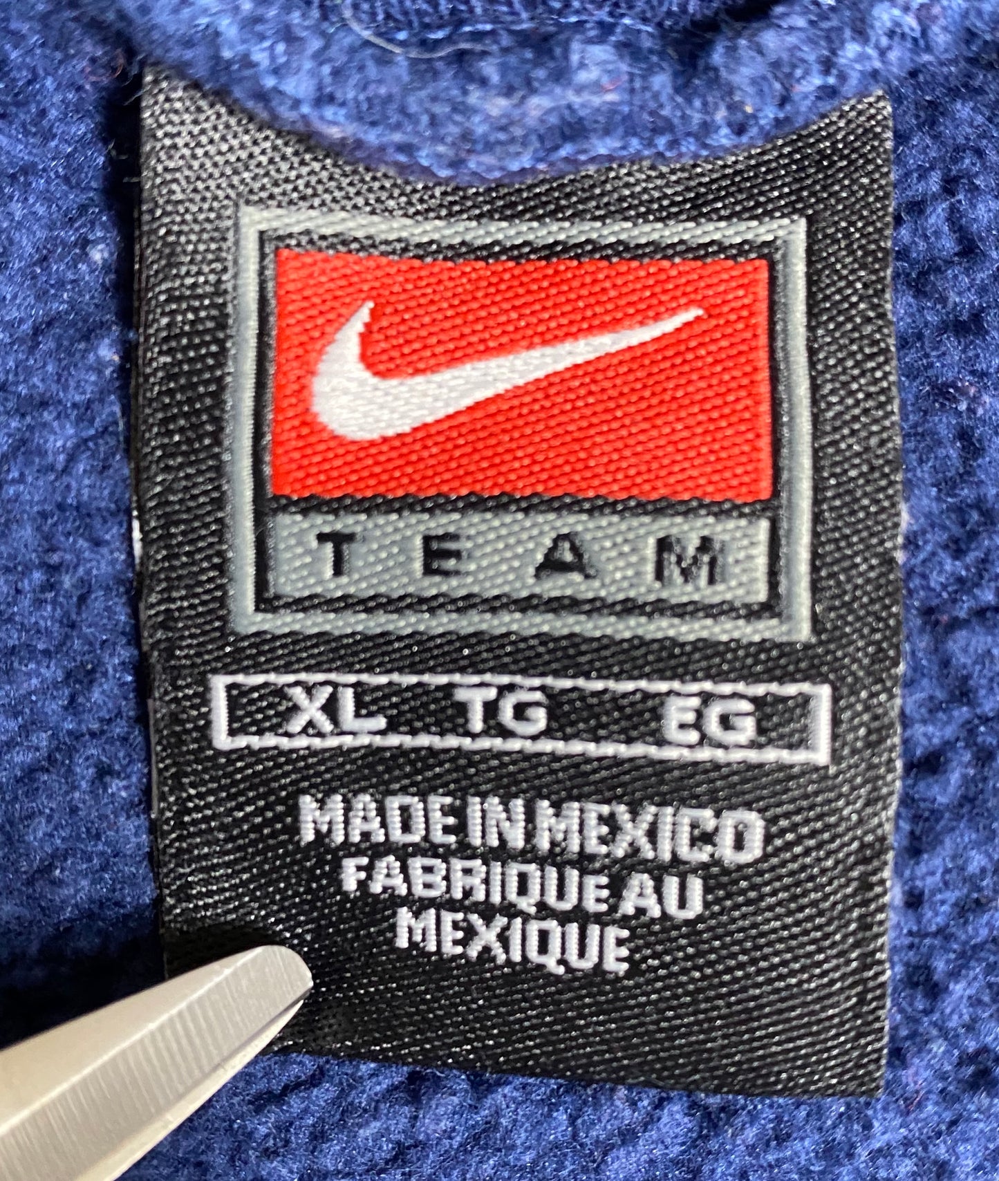90's Nike Center Swoosh Vintage Hoodie Sweat-Shirt / 4479