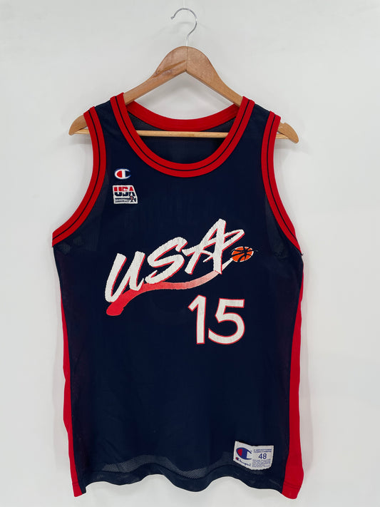 Vintage TEAM USA HAKEEM OLAJUWON Size XL Vintage NBA Jersey