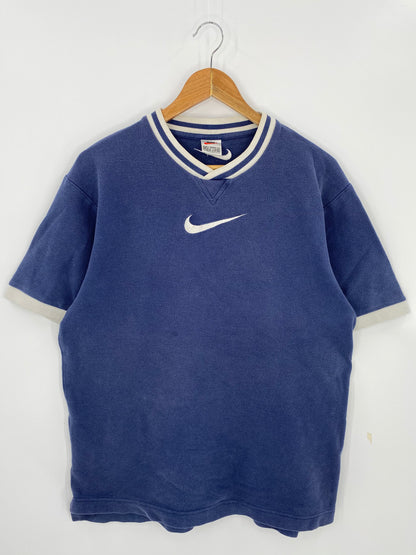 90’s NIKE Big Center Logo Size M Vintage T-Shirt / 7169