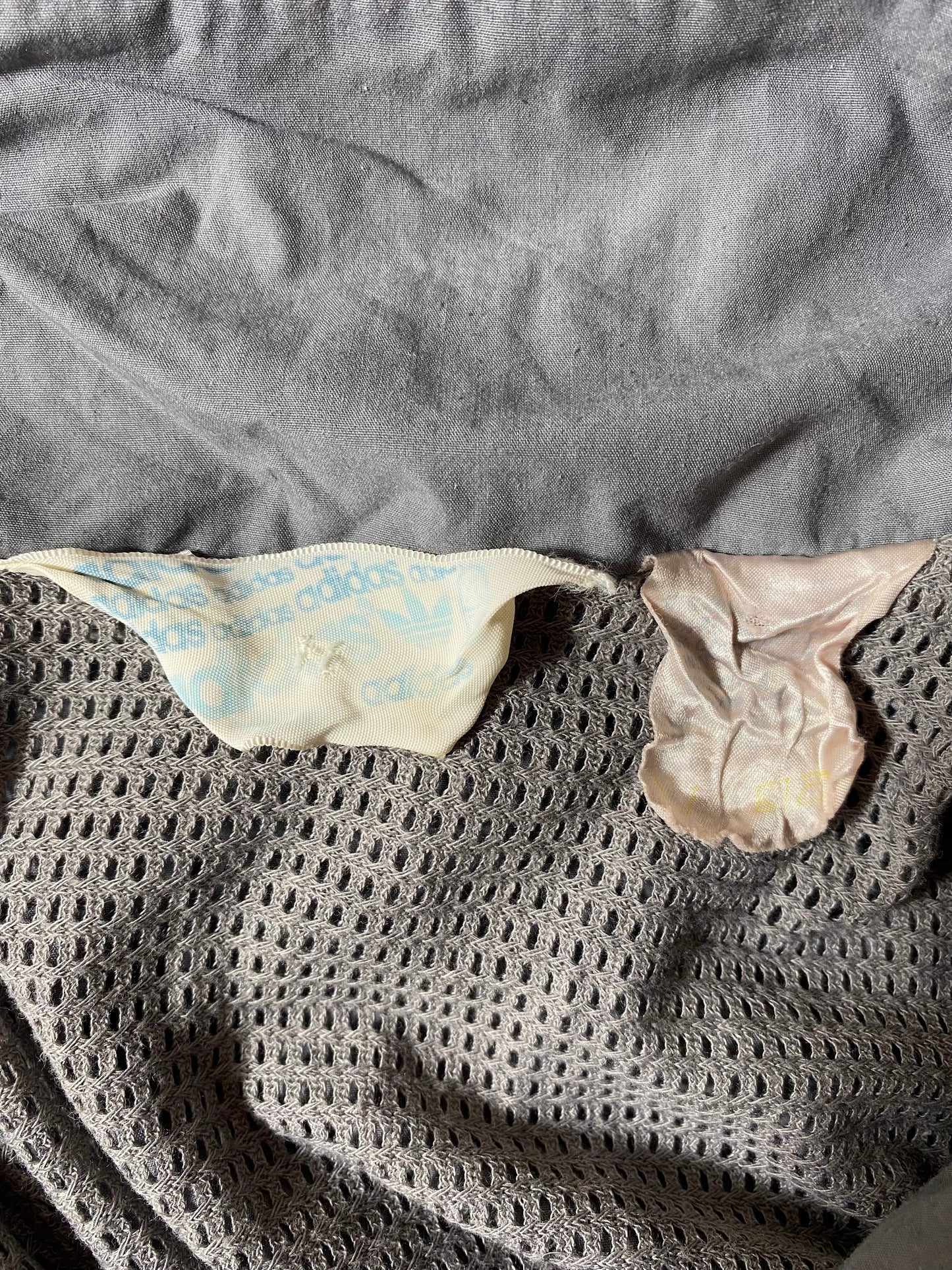 80’s ADIDAS Size No Tag(Approx.L) Vintage Half Zip Outerwear / A6412