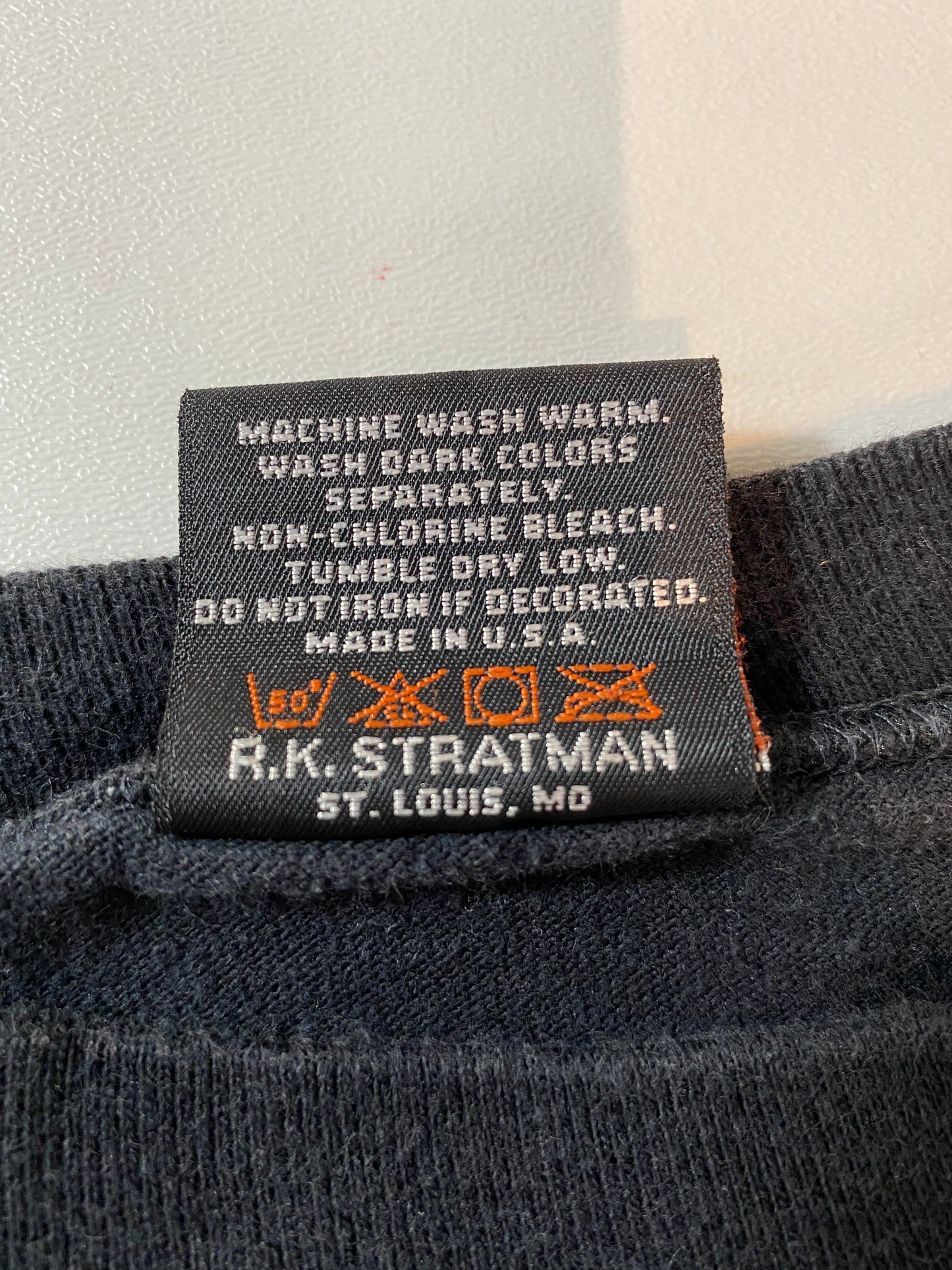 1998 Harley Davidson Vintage Made in USA Size XL Long Sleeve T-Shirt / K549