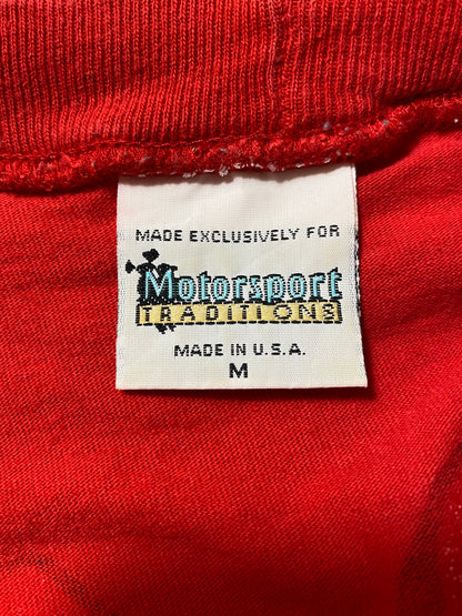 90's DU PONT NASCAR  Made in USA Size M Vintage Racing T-Shirt / k579