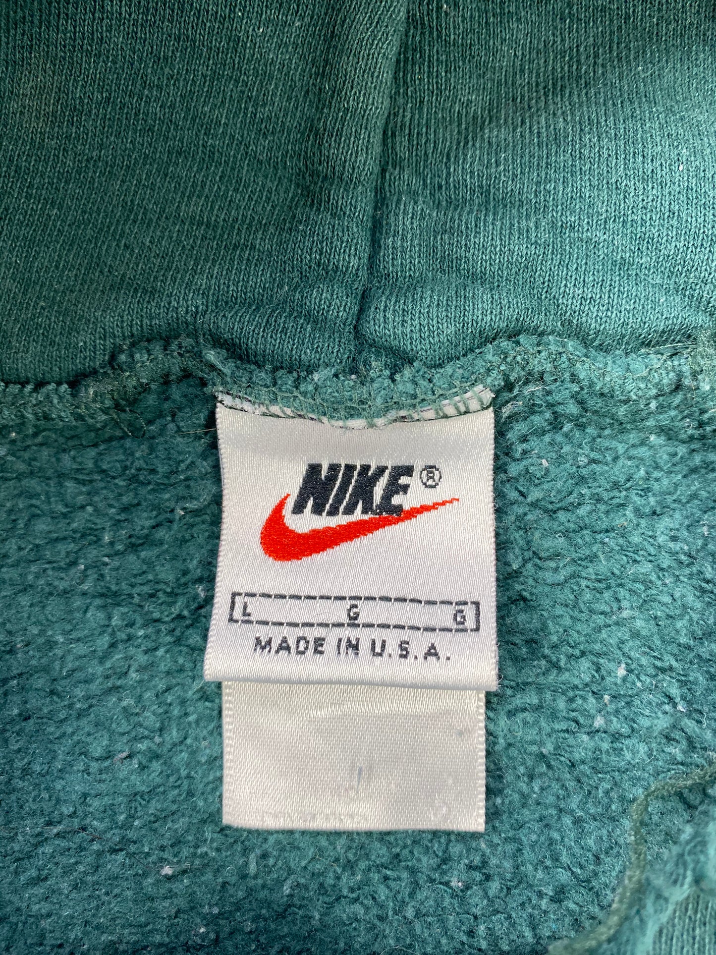 90's NIKE Size L Vintage Hoodie Sweat-shirt / 6154