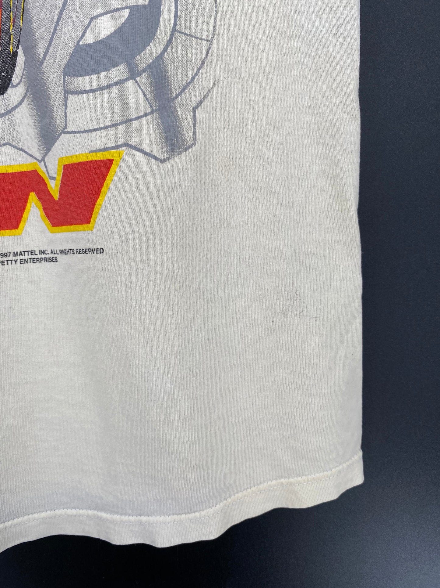 1997' NASCAR KYLE PETTY Size No tag (Approx.XXL) Vintage Racing T-Shirt / K2250