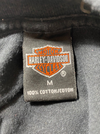 1995' HARLEY DAVIDSON Made in USA Size M Vintage Long sleeve T-Shirt / K1126