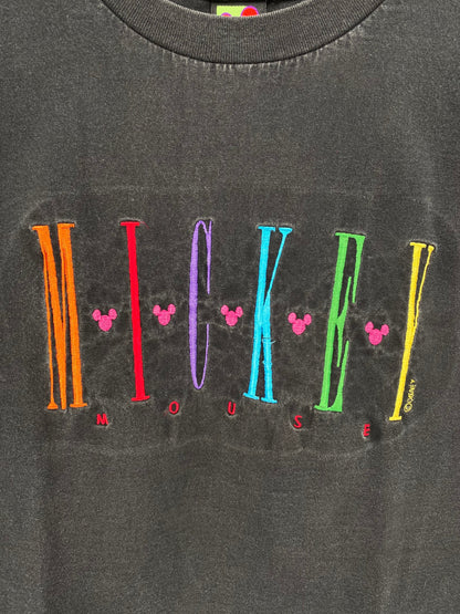 90’s DISNEY MICKEY Made in USA Size XL Vintage T-Shirt / A3284