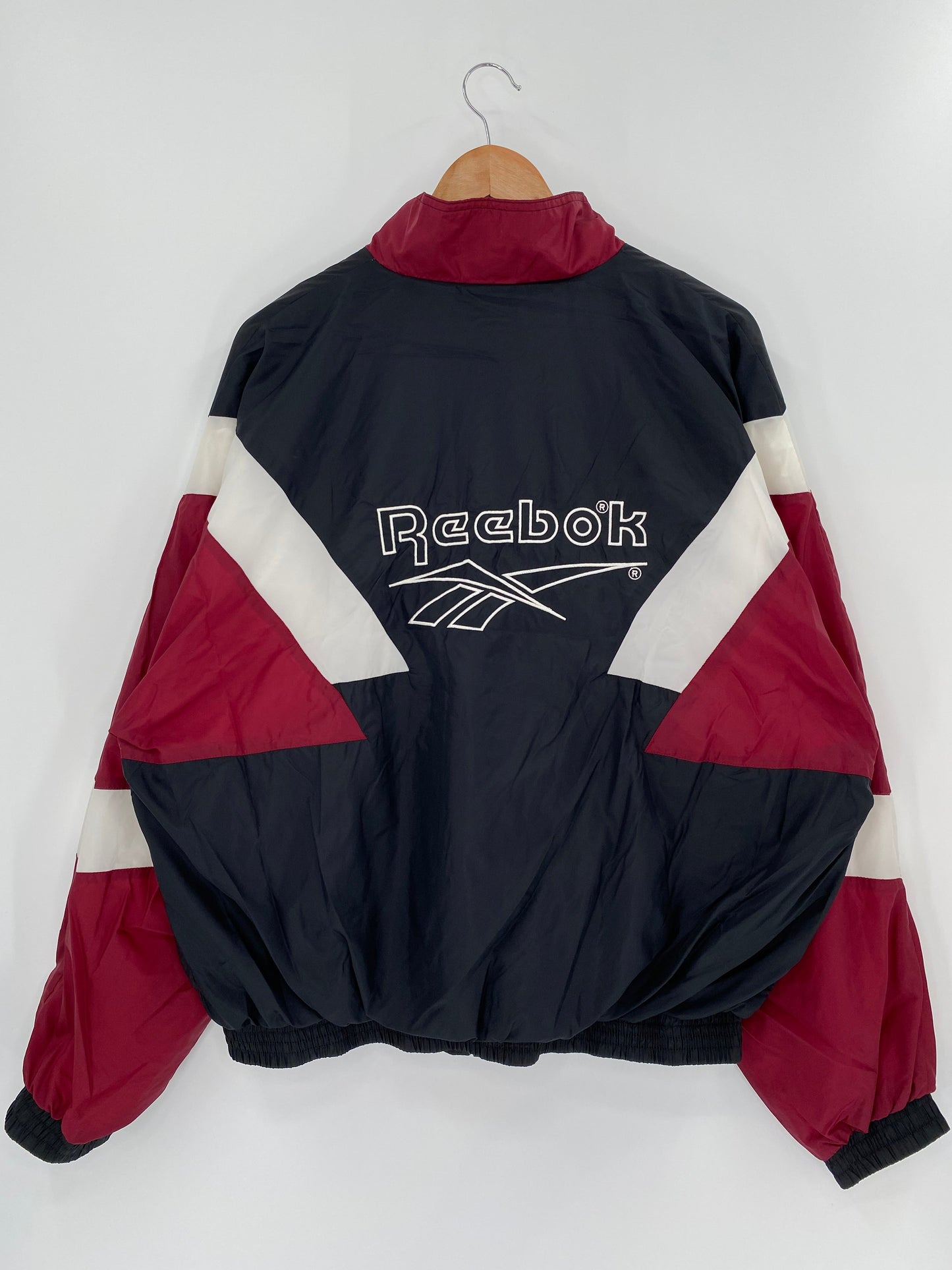 90's REEBOK Size L Vintage Nylon-Jacket/ A1113