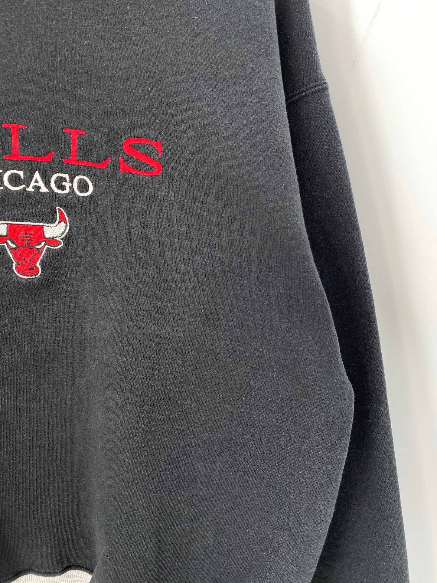 00' CHICAGO BULLS Size L Vintage NBA Sweat-shirt / 9427