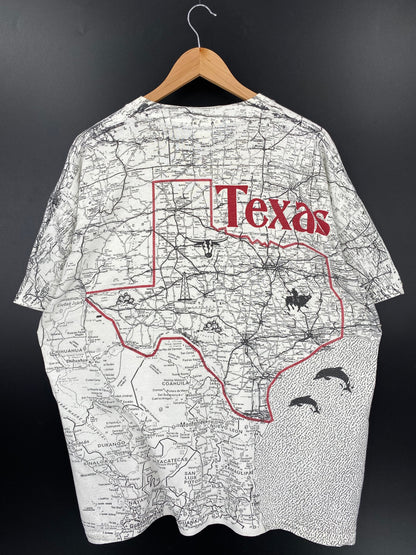 90’s TEXAS Made in USA Size XL Vintage T-Shirt  / A5363