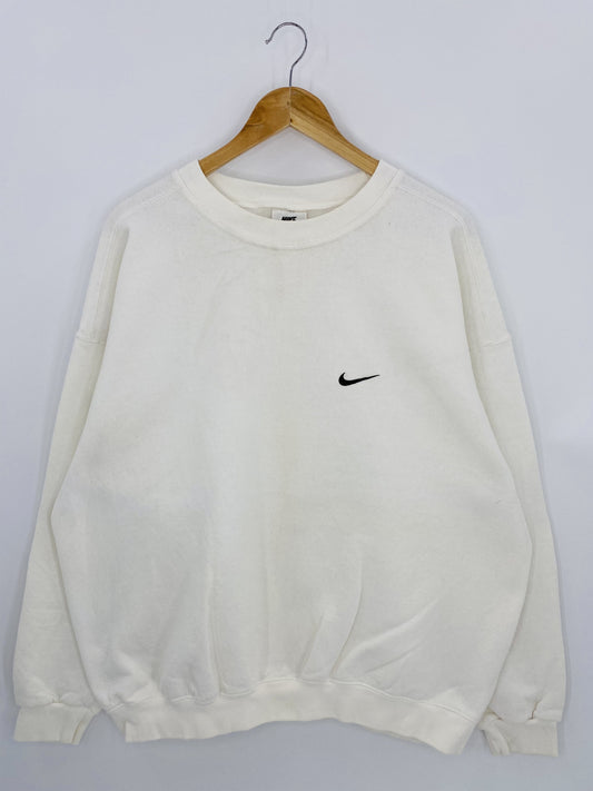 90’s NIKE MINI SWOOSH Made in USA Size XL Vintage Sweat-shirt / k5993