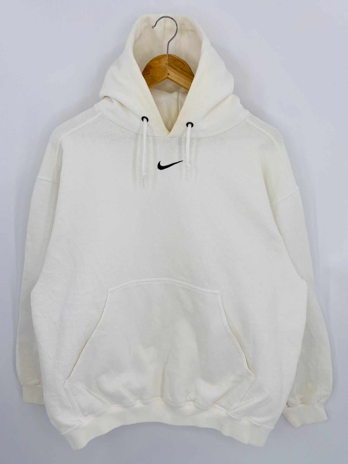 90’s NIKE Center Swoosh Made in USA Size L Vintage Hoodie Sweat-shirt / 6902