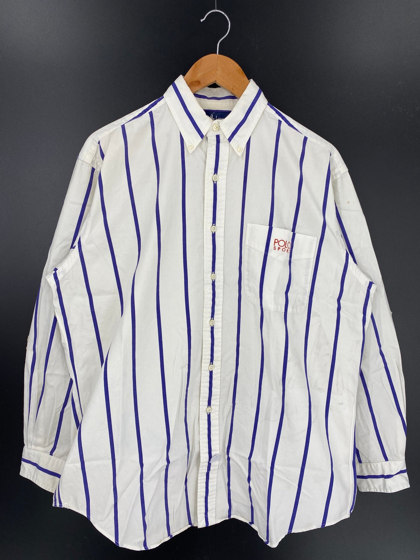 90's POLO RALPH LAUREN Size M Vintage Button Down Shirt / E6130B