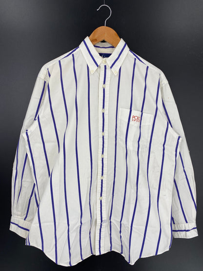 90's POLO RALPH LAUREN Size M Vintage Button Down Shirt / E6130B