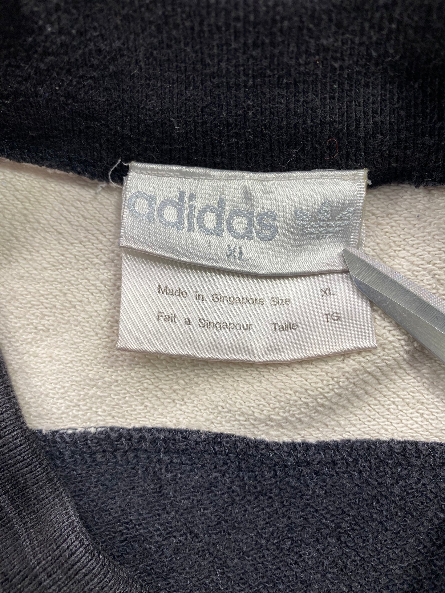 90's ADIDAS DEUTSCHER FUSSBALL-BAND Size XL Vintage Sweat - Shirts / 5873
