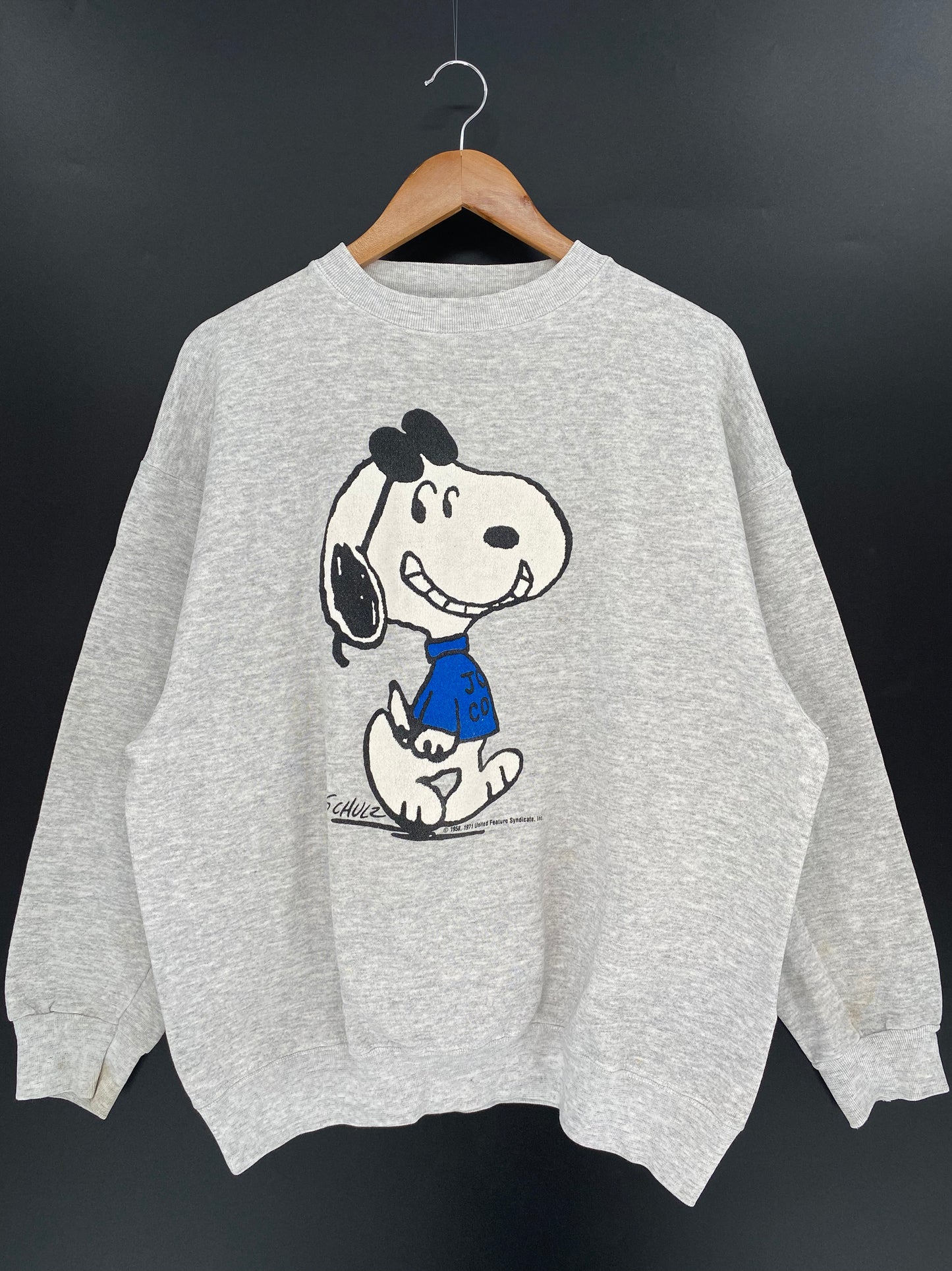 80’s SNOOPY Made in USA Size XL Vintage Sweat-Shirts / K807