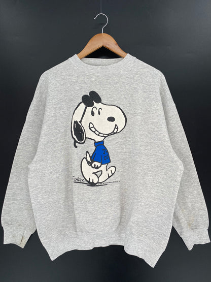 80’s SNOOPY Made in USA Size XL Vintage Sweat-Shirts / K807