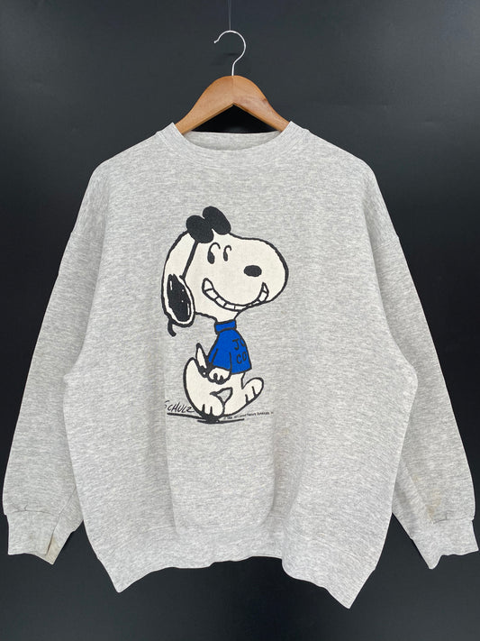 80’s SNOOPY Made in USA Size XL Vintage Sweat-Shirts / K807