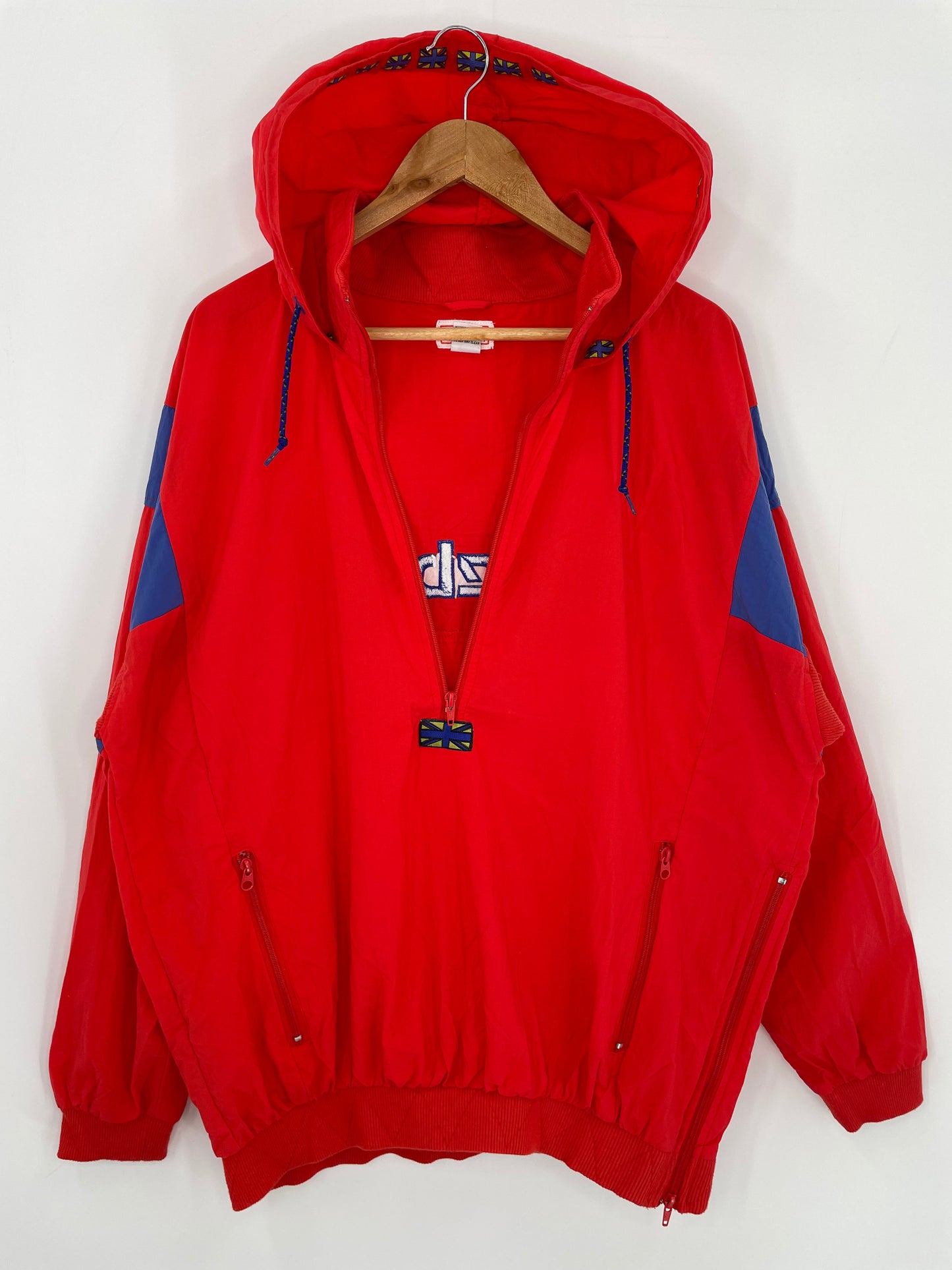 90's REEBOK Size L Vintage Nylon Hoodie Jacket / A1513