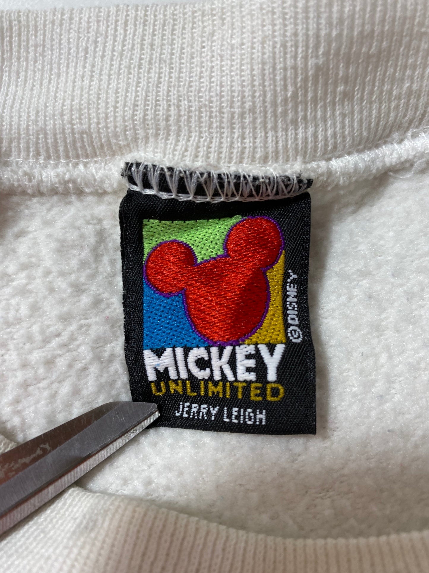 90’s DISNEY MICKEY GOOFY Made in USA Size XL Vintage Sweat-shirt / E1554S