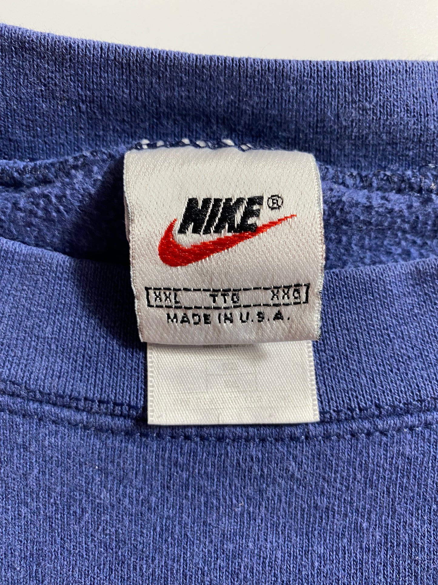90’s NIKE MINI SWOOSH Made in USA Size XXL Vintage Sweat-Shirt / A2654