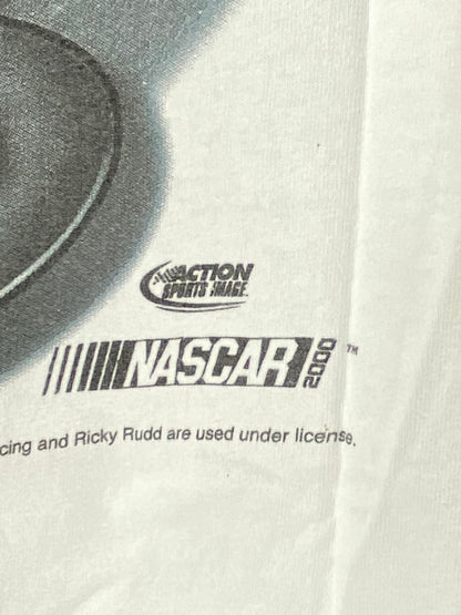 2000 NASCAR RICKY RUDD Size M Vintage Racing T-shirt / 9300