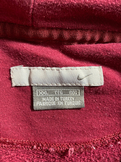 00’ NIKE Mini Swoosh Size XXL Vintage Hoodie Sweat-shirt / 8284