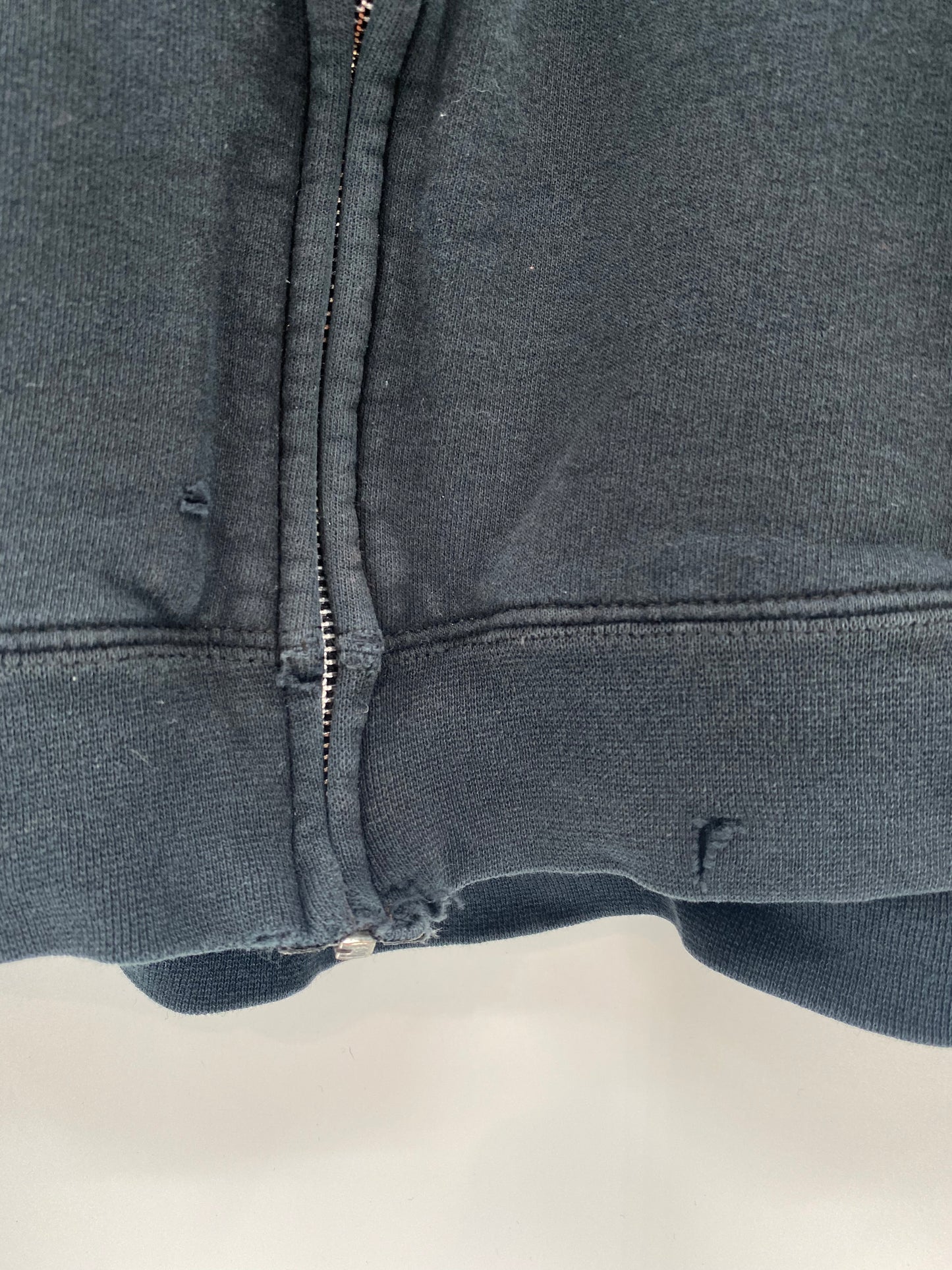 00' HARLEY DAVIDSON Size L Vintage Zip-up Sweat-Shirt / K1133