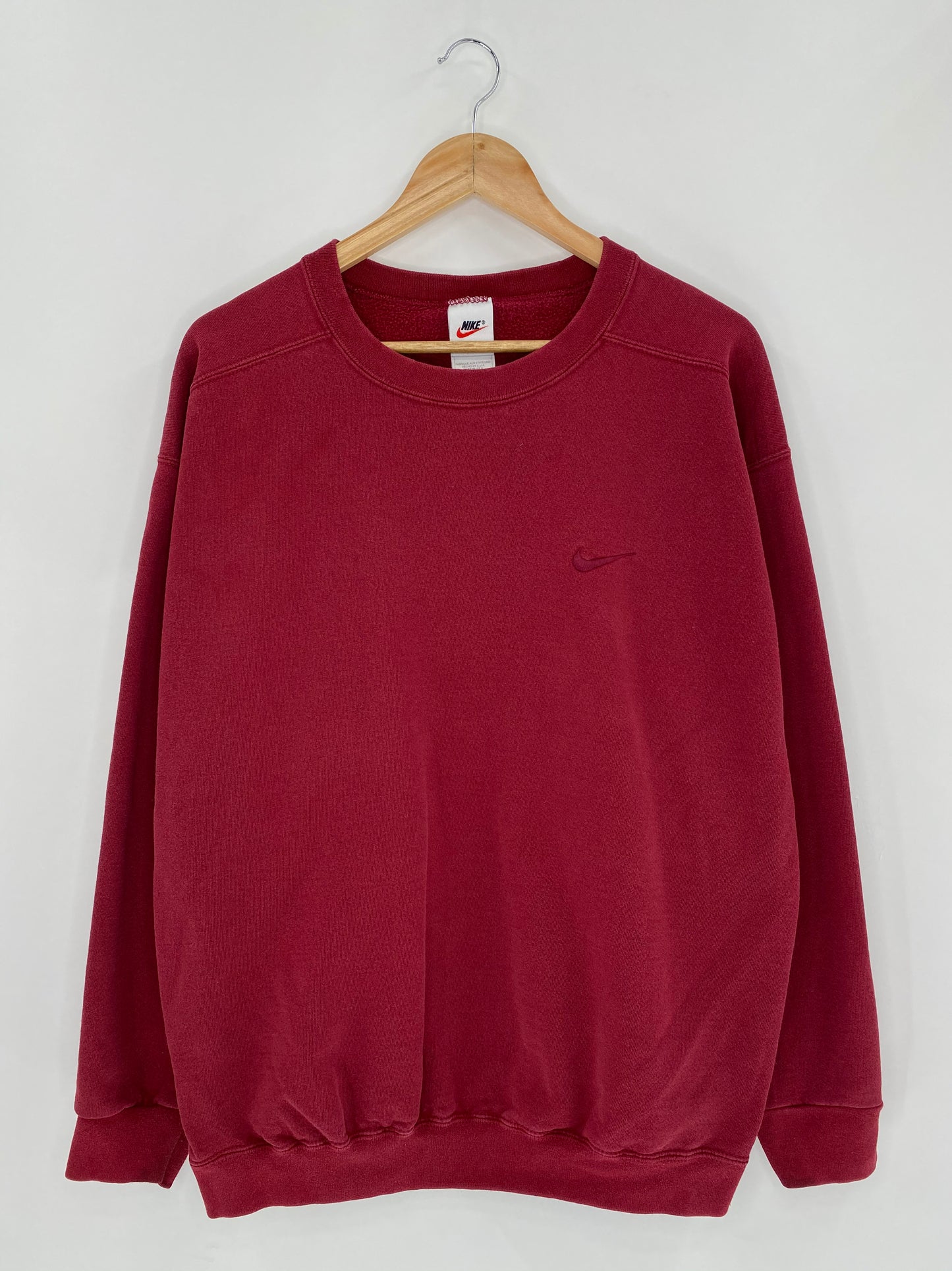 90’s NIKE MIni Swoosh Made in USA Size L Vintage Sweat - Shirts / 5857