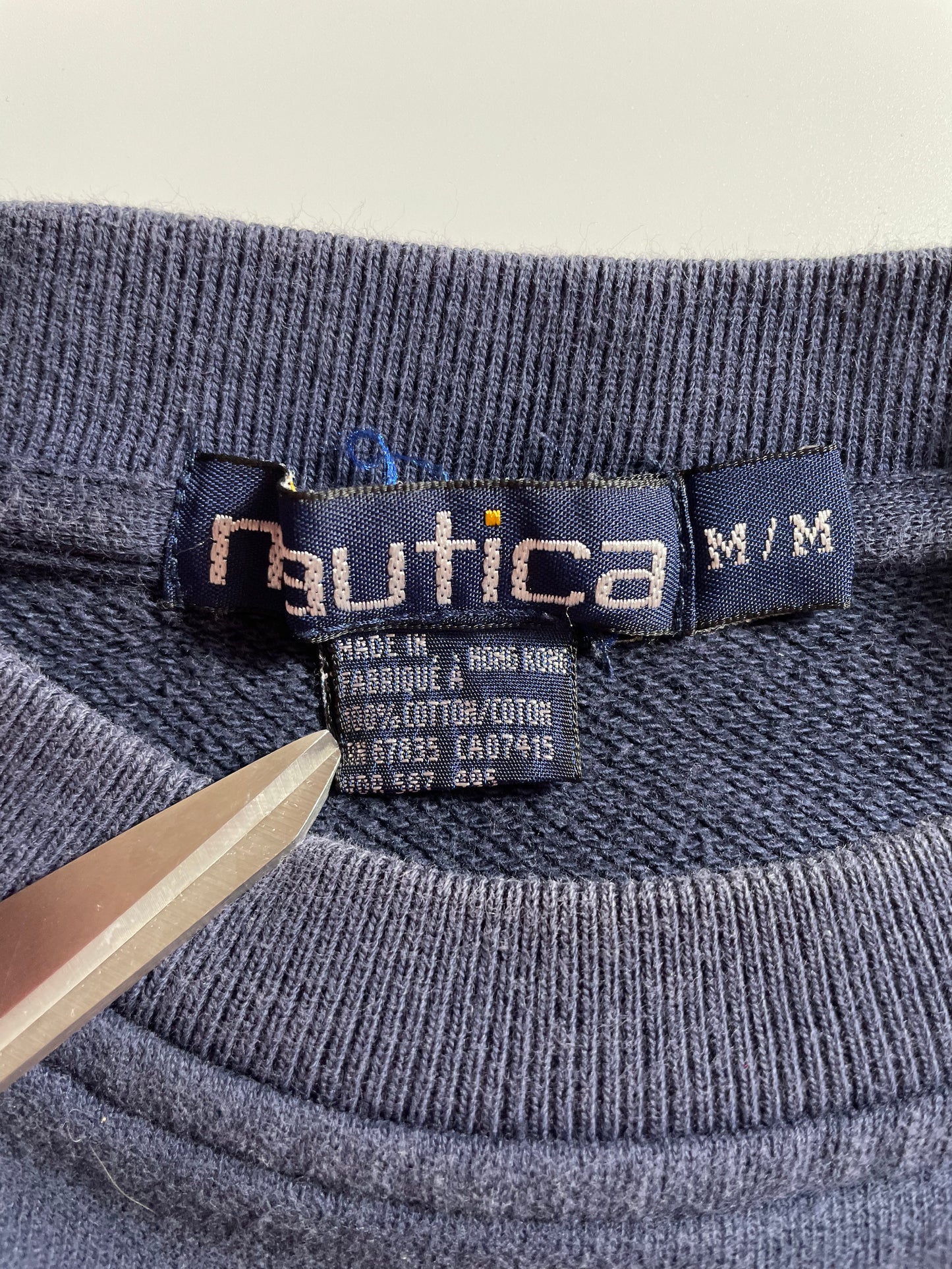 90’s NAUTICA Size M Vintage Sweat-Shirt  / K1302