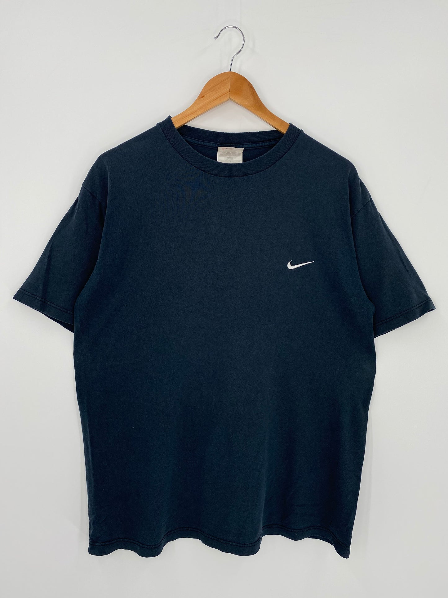 90’s NIKE Mini Swoosh Made in USA Size M Vintage T-shirt / k818