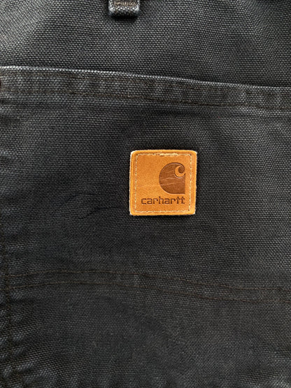 Vintage Carhartt Size 33x32 Double Knee Duck Pants / K3573