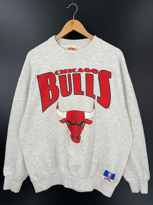 90’s CHICAGO BULLS Made in USA Size XL Vintage NBA Sweat-Shirts / K2421