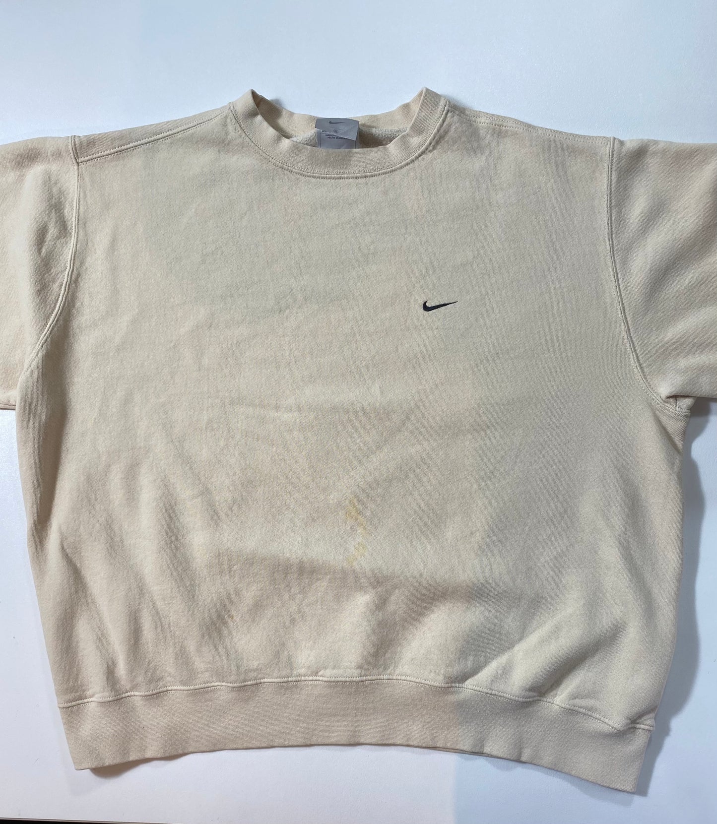 90’s NIKE Mini Swoosh Size XL Vintage Sweat-shirt / 6987