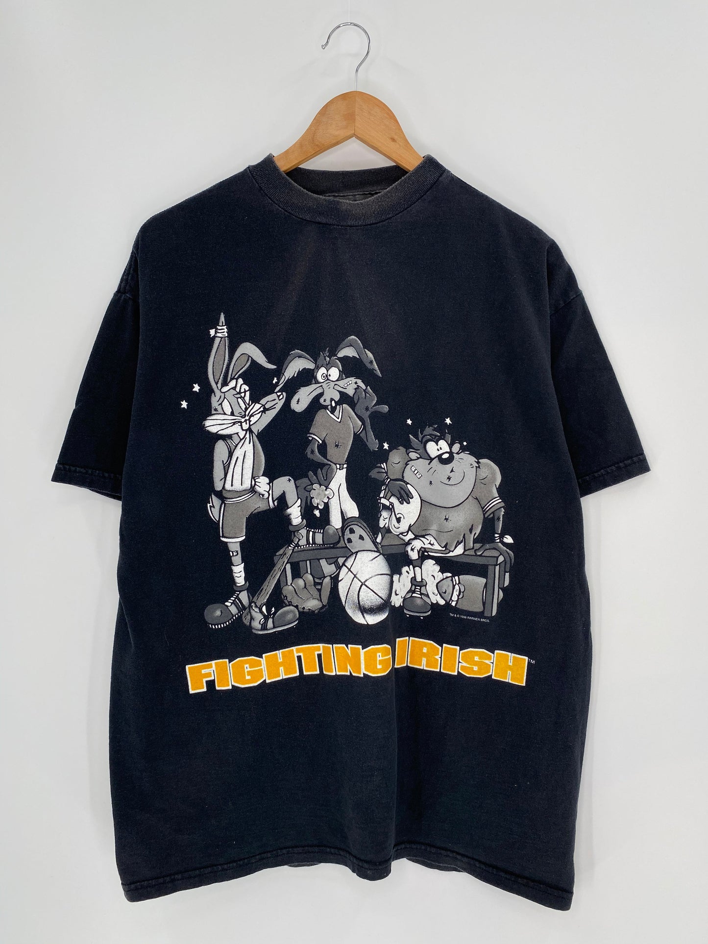 1996 LOONEY TUNES Size XL Vintage T-Shirt / K7109