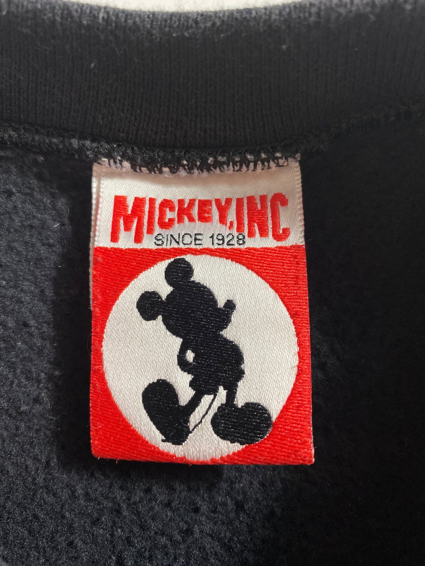 90’s DISNEY MICKEY Made in USA Size L Vintage Sweat-shirt / 8407
