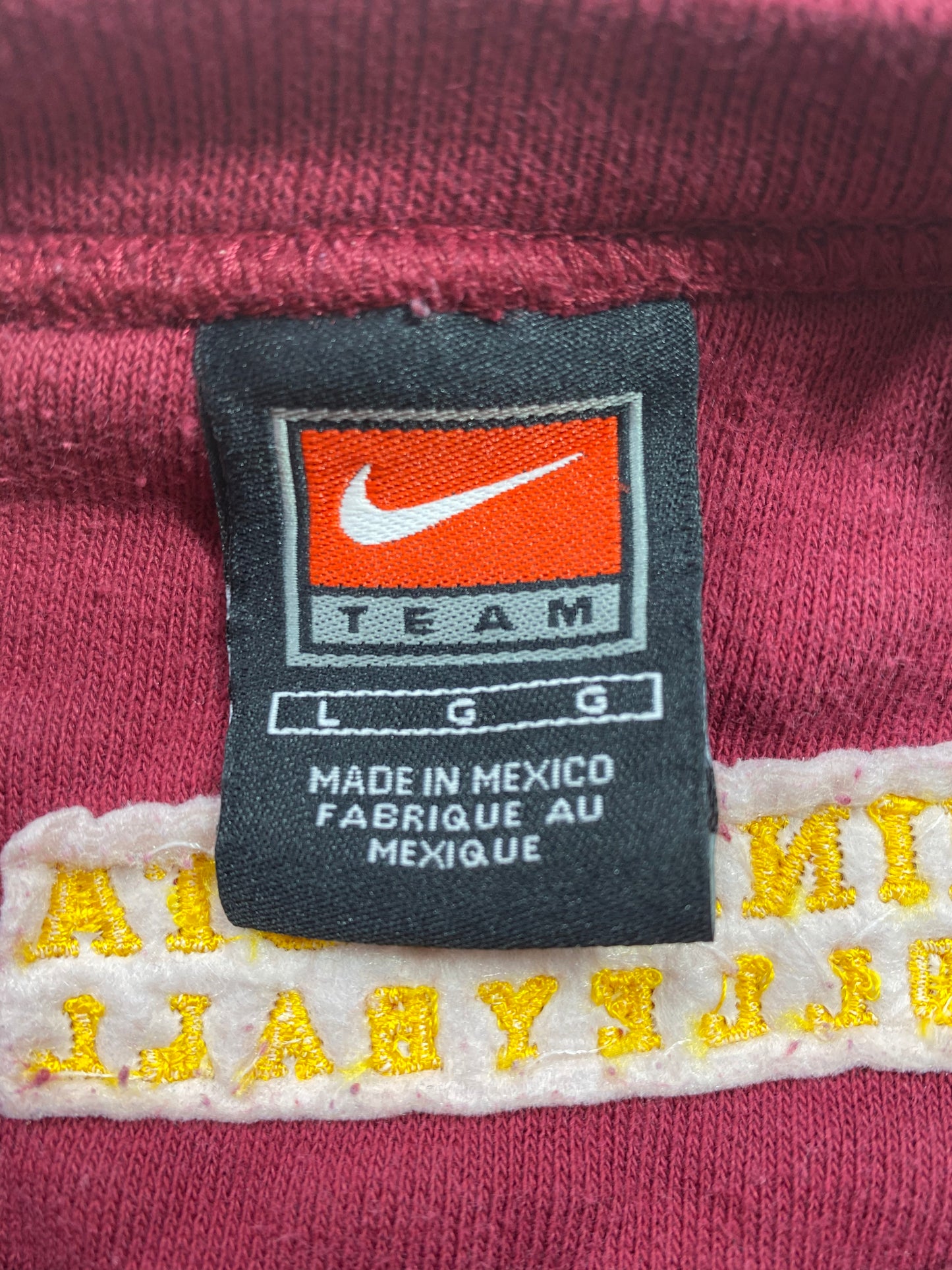 90’s NIKE MINNESOTA Size L Vintage Sweat-Shirt / 5808