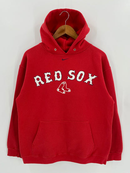 90’s NIKE Red Sox Size M Vintage MLB Hoodie Sweat-shirt / 6596