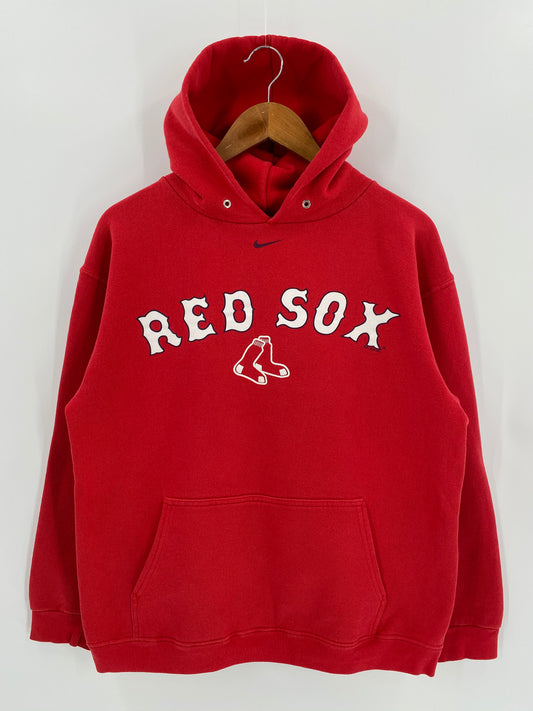 90’s NIKE Red Sox Size M Vintage MLB Hoodie Sweat-shirt / 6596