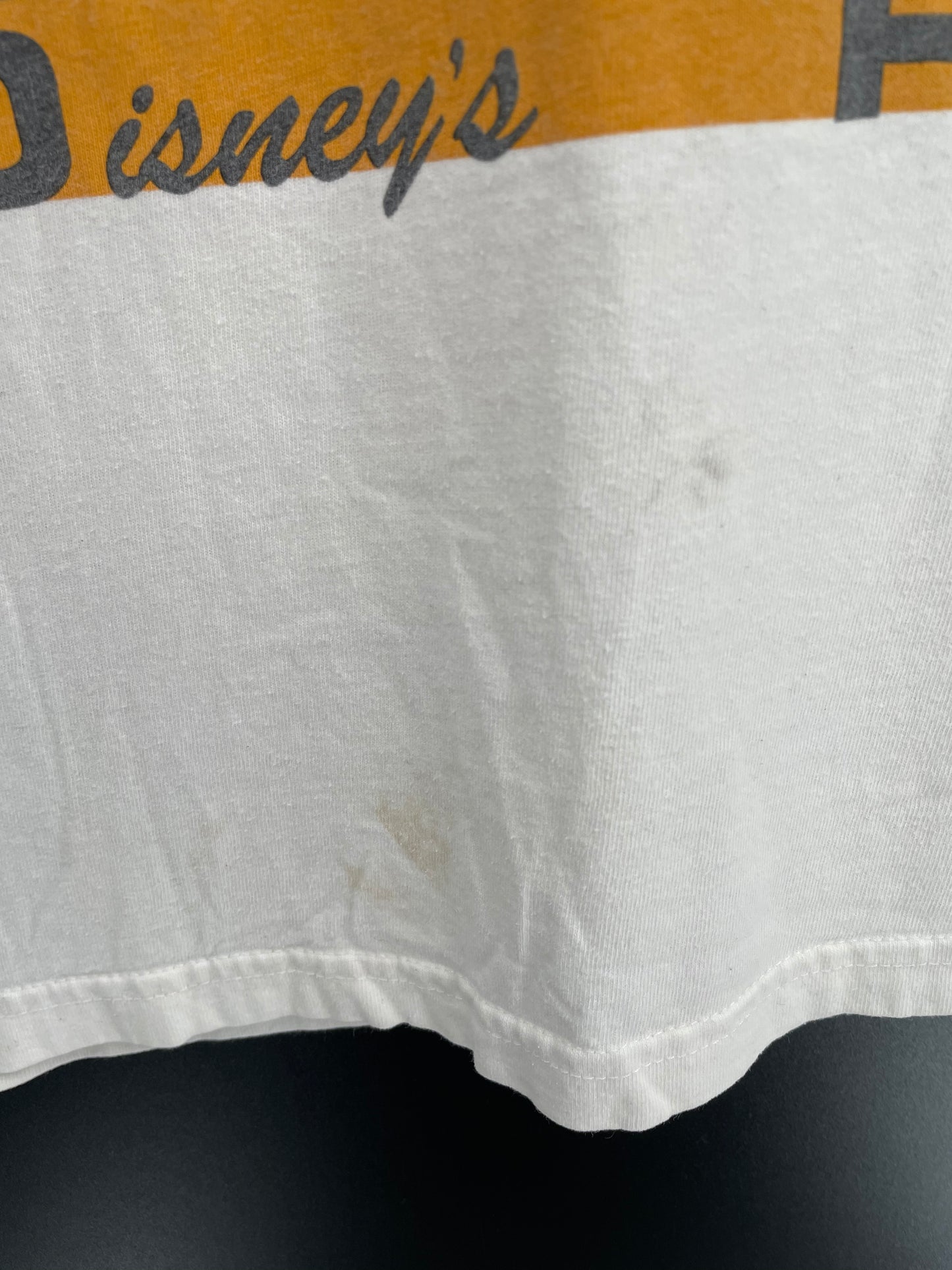 90's DISNEY TOUR THE WORLD Made in USA Size M Vintage T-Shirt  / k2775