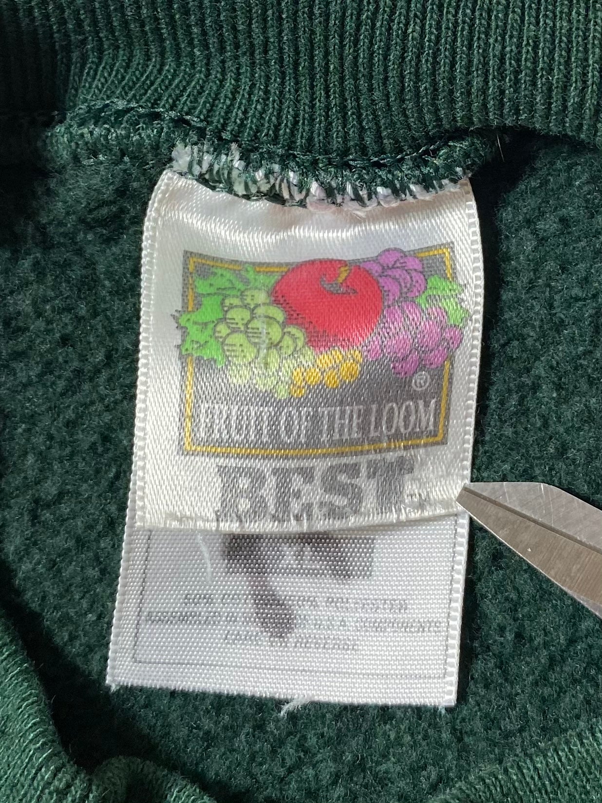 90's AIR embroidered Size XL Vintage Sweat-shirt / 8221