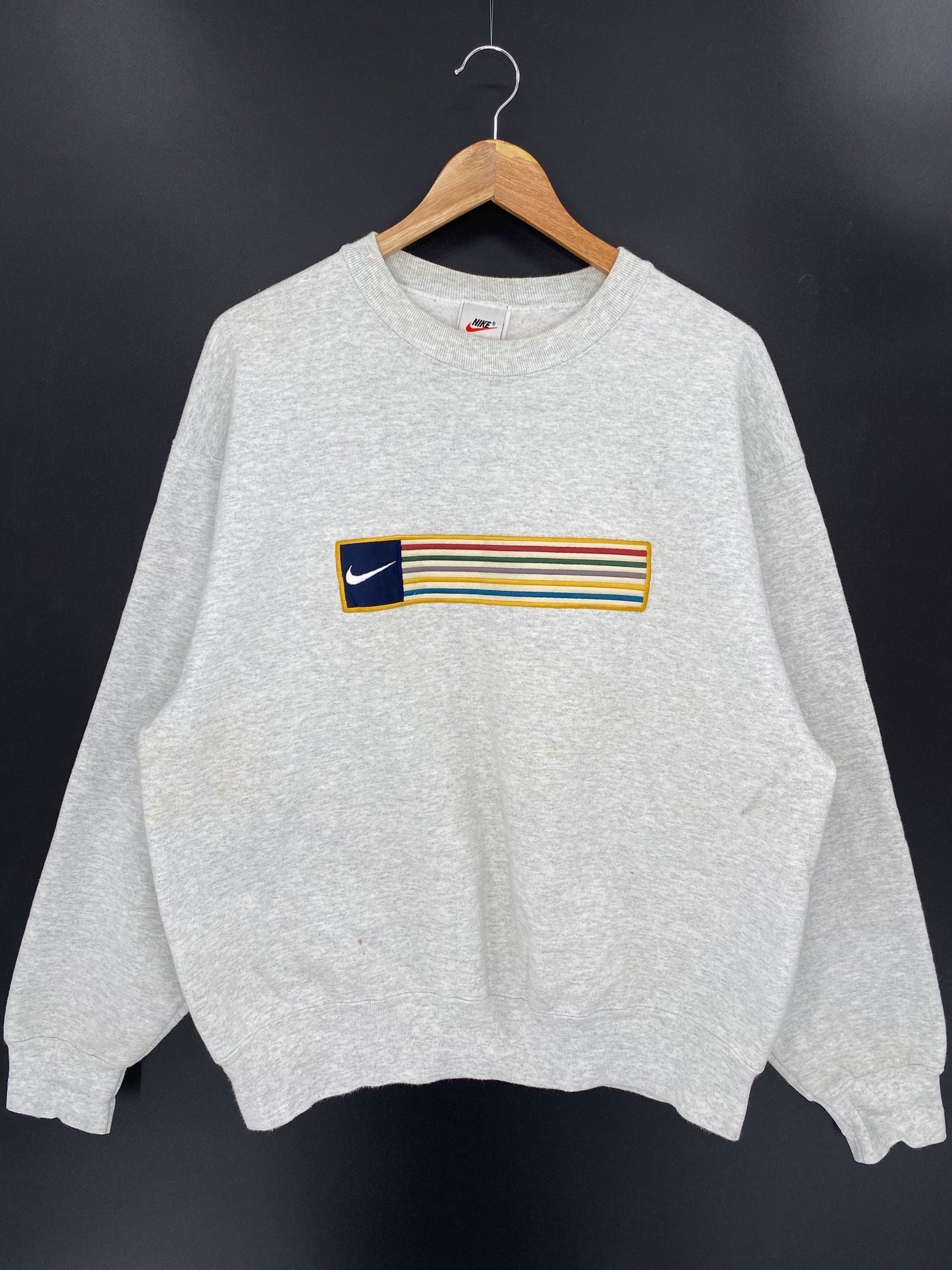 90’s NIKE Made in USA Size L Vintage Sweat-shirt / 7817